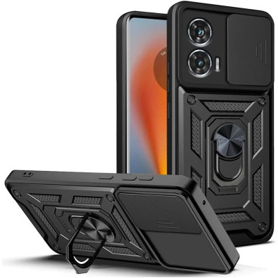 Чохол до мобільного телефона BeCover Military Motorola Moto G85 Black (712163)