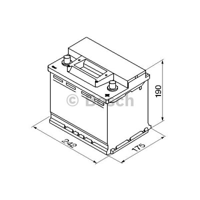 Акумулятор автомобільний Bosch 56А (0 092 S30 050)