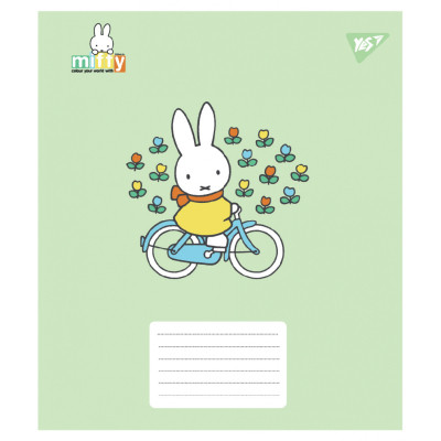 Зошит Yes Miffy Playfull А5 12 аркушів клітинка (767631)