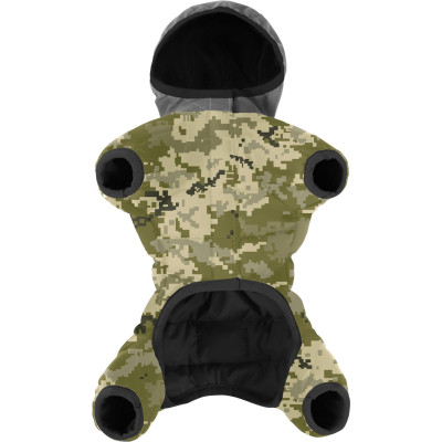 Комбінезон для тварин Collar WAUDOG Clothes Мілітарі XS25 (416-4026)