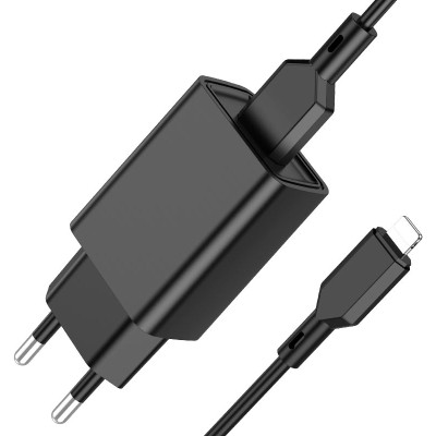Зарядний пристрій BOROFONE BA68A Black (BA68ALB)