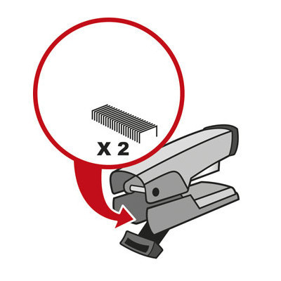 Степлер Maped ADVANCED METAL, металевий, 25л., (Скоби №24 / 6, 26/6), темн (MP.354511)