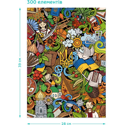 Пазл DoDo Український настрій (300587)