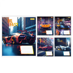 Зошит 1 вересня Be Fast А5 24 аркушів лінія (768010)