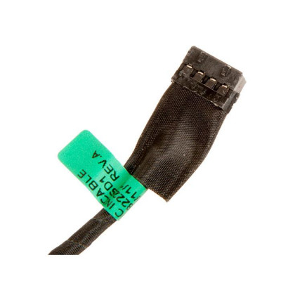 Роз&#039;єм живлення ноутбука з кабелем для HP PJ467, PJ551 (7.4mm x 5.0mm + center pin), Универсальный (A49066)