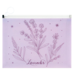 Папка на блискавці Axent zip-lock А5 Lavender-2 (1498-37-A)