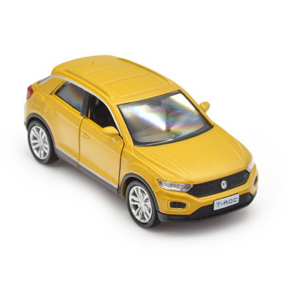 Машина TechnoDrive Volkswagen T-Roc 2017 золотий (250345U)