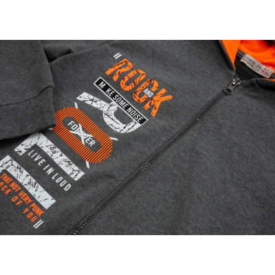 Спортивний костюм дитячий Toontoy &quot;ROCK ROLL&quot; (13799-158-gray)