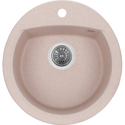 Мийка кухонна GRANADO RONDA avena з сифоном (470*490mm.) (gr2202)