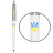 Ручка кулькова Parker JOTTER 17 Originals UKRAINE White CT BP Трезубец син-жовтий (15032_T0017u)