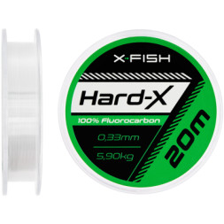 Флюорокарбон X-Fish Hard-X 20m (clear) 0.33mm 5.90kg (1917.03.86)