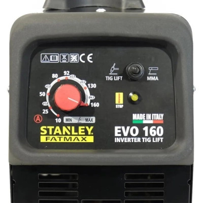 Зварювальний апарат Stanley інверторний 25-160 A, тривалість навантаження 60% (EVO160)