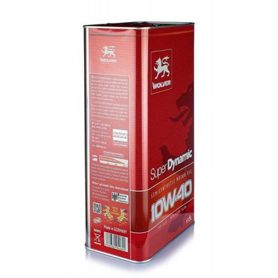 Моторна олива Wolver Super Dinamic 10W-40 5л (4260360942600)