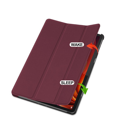 Чохол до планшета BeCover Smart Case Samsung Galaxy Tab A11 Plus SM-X236B 11.0&quot; Red Wine (714002)