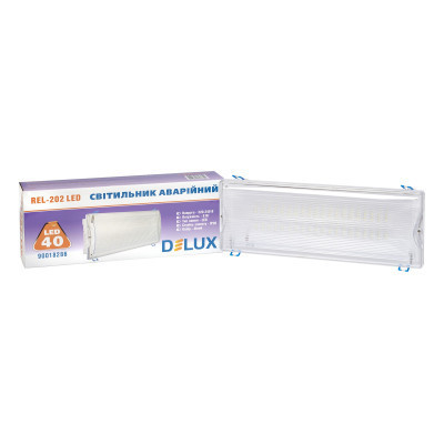 Світильник Delux REL-202 (3.7V2,2Ah) 40 LED 8W (90018286)