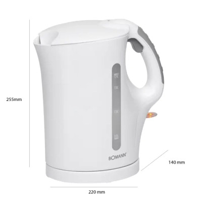 Електрочайник Bomann WK 5011 CB white (WK5011CB white)