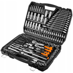 Набір інструментів Neo Tools 1/2&quot;, 3/8&quot;, 1/4&quot;, 216 шт. (10-216)