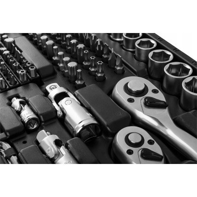 Набір інструментів Neo Tools 1/2&quot;, 3/8&quot;, 1/4&quot;, 216 шт. (10-216)