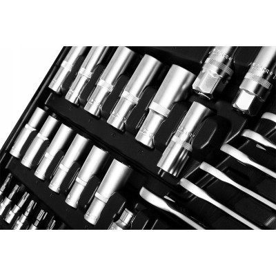 Набір інструментів Neo Tools 1/2&quot;, 3/8&quot;, 1/4&quot;, 216 шт. (10-216)