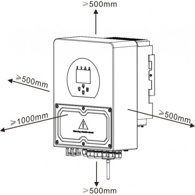 Сонячний інвертор Deye SUN-3.6K-SG03LP1-EU WiFi (SUN-3.6K-SG03LP1-EU)