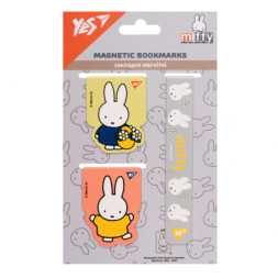 Закладки для книг Yes магнітні Miffy 3 шт (708356)
