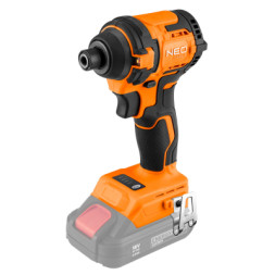 Гайковерт Neo Tools Energy+ 18V, безщітковий, 3600об/хв, 300Нм, 1/4&quot;, 4 швидкості, 0.85кг (без АКБ та ЗП) (04-612)