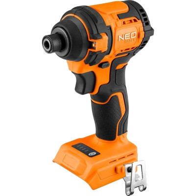 Гайковерт Neo Tools Energy+ 18V, безщітковий, 3600об/хв, 300Нм, 1/4&quot;, 4 швидкості, 0.85кг (без АКБ та ЗП) (04-612)