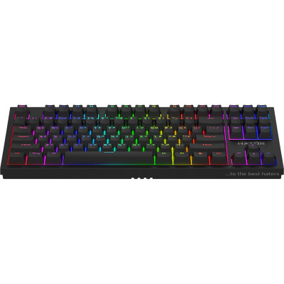 Клавіатура Hator Skyfall 2 TKL Pro Orange USB Black (HTK-750)