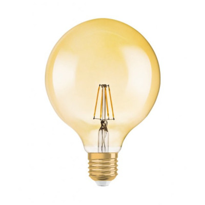 Лампочка Osram Vintage 1906 Filament G125 6,5W E27 2400K 220-240 (4058075809406)