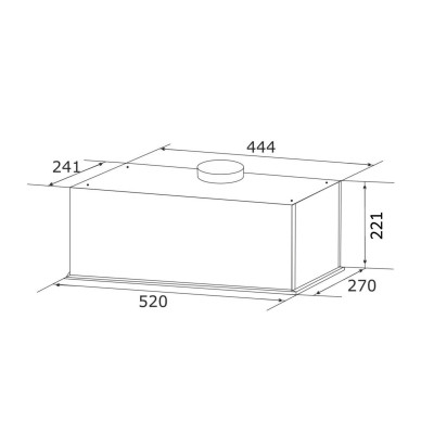 Вытяжка кухонная GRANADO Palamos 3603-1200 Black (GCH516311)