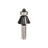 Фреза Bosch Professional фасонна, Std, S8, D23.7 В5.5, L12 25° (2.608.628.351)