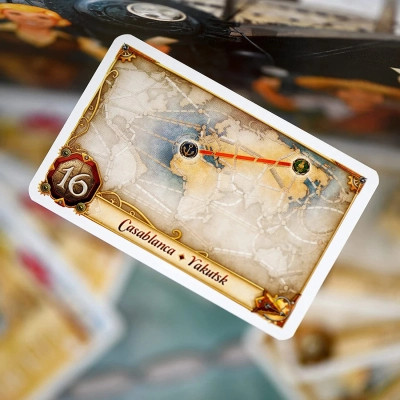 Настільна гра Lord of Boards Квиток на поїзд: Рейки та вітрила (Ticket to Ride: Rails &amp; Sails) українська (LOB2333UA)