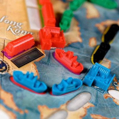 Настільна гра Lord of Boards Квиток на поїзд: Рейки та вітрила (Ticket to Ride: Rails &amp; Sails) українська (LOB2333UA)