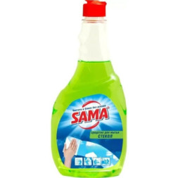 Засіб для миття скла Sama Яблуко Запаска 500 мл (4820270630211)