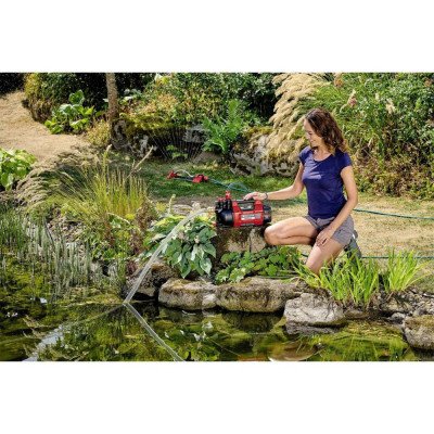 Садовий насос Einhell акумуляторний AQUINNA 18/28, PXC, 2800 л/год, 18V, 2.5бар (без АКБ та ЗП) (4180440)