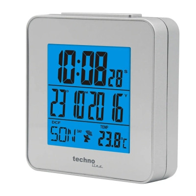 Настільний годинник Technoline WT268 Silver (DAS301305)