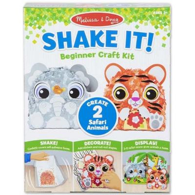 Набір для творчості Melissa&amp;Doug Конфетті для виробів Друзі сафарі (MD30182)