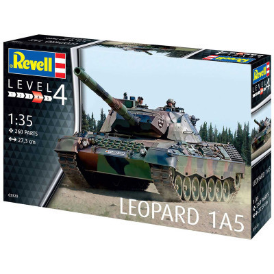 Збірна модель Revell Танк Leopard 1A5 рівень 4, 1:35 (RVL-03320)