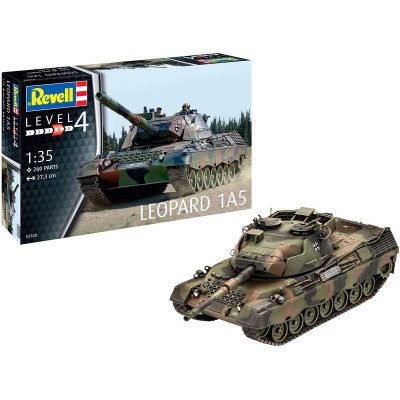 Збірна модель Revell Танк Leopard 1A5 рівень 4, 1:35 (RVL-03320)