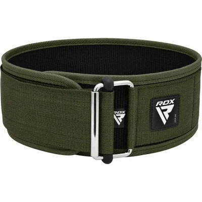 Атлетичний пояс RDX RX1 Weight Lifting Belt Army Green XL (WBS-RX1AG-XL)