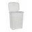 Кошик для білизни Violet House 0726 Ротанг White 55 л (0726 Ротанг W 55 л)