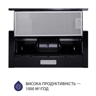 Витяжка кухонна Minola HTL 6614 BL 1000 LED (HTL6614BL1000LED)