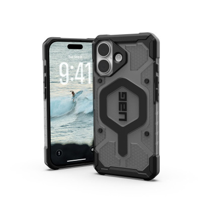 Чохол до мобільного телефона UAG iPhone 17 Pathfinder Clear MagSafe Ash/Black (114553113140)