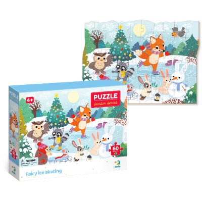Пазл DoDo Чарівна ковзанка, 60 елементів (300410)