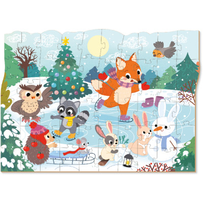 Пазл DoDo Чарівна ковзанка, 60 елементів (300410)