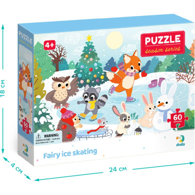 Пазл DoDo Чарівна ковзанка, 60 елементів (300410)