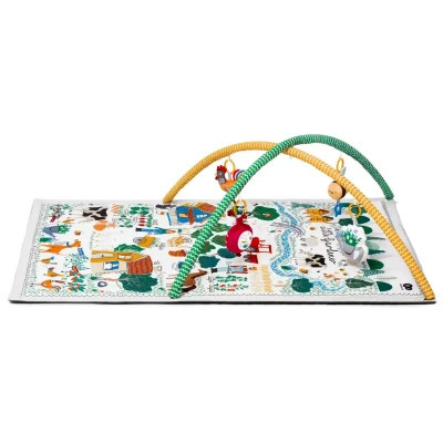 Дитячий килимок Kinderkraft намет 3 в 1 Little Gardener (5902533918171)