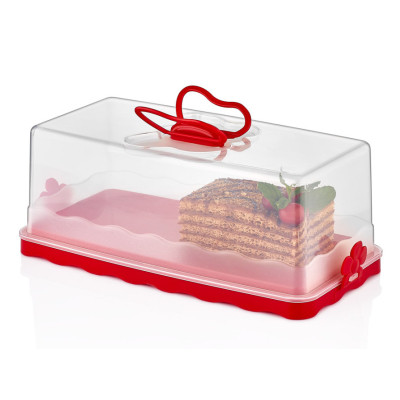 Тортівниця Gusto Прямокутна 33,5 х 17 х 12,5 см (GT575)