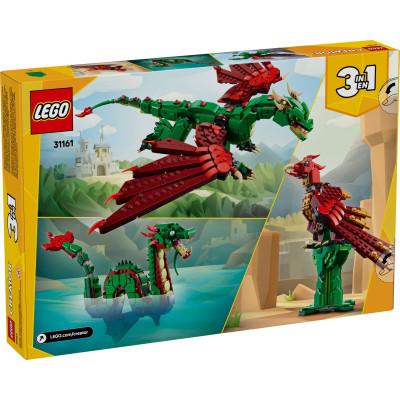 Конструктор LEGO Creator Середньовічний дракон (31161)