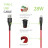 Дата кабель USB 2.0 AM to Type-C 1.2m CBRNYT1 Red Intaleo (1283126559464)